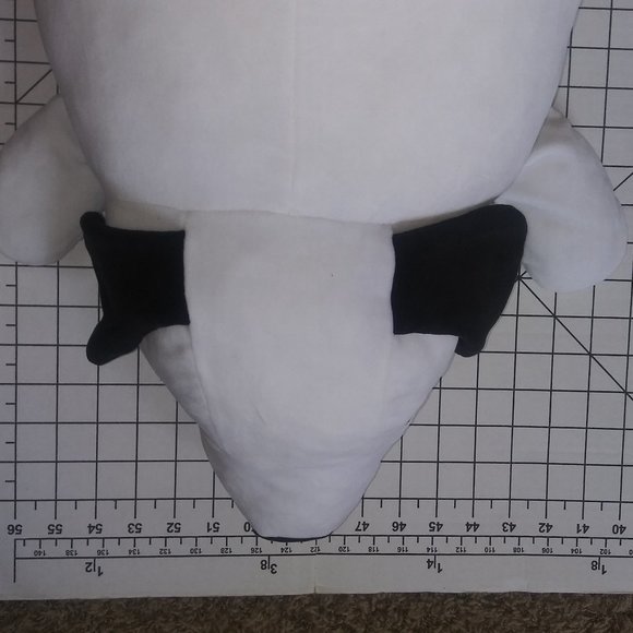 White and Black Puppy Dog Super Soft Squishy Stuffed Animal Beagle Plush Large - Picture 13 of 13